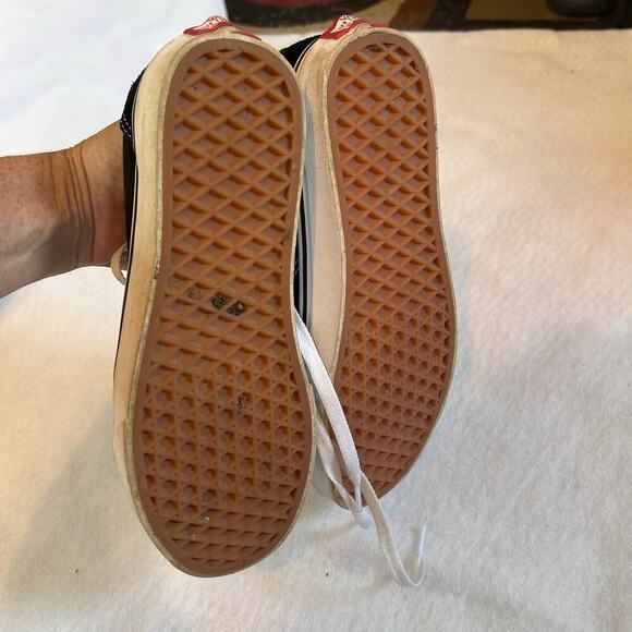 Vans Old Skool Black and White Skate Sneaker size 6/7.5 - Picture 5 of 6